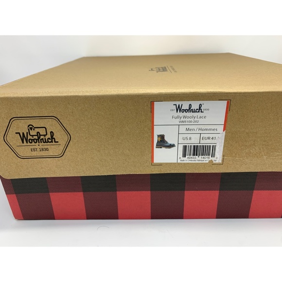 Woolrich Men's Fully Wooly Lace-up Outdoor Boots - Picture 7 of 8